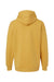 American Apparel RF498 Mens ReFlex Fleece Hooded Sweatshirt Hoodie w/ Pouch Pocket Mustard Flat Back