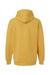 American Apparel RF498 Mens ReFlex Fleece Hooded Sweatshirt Hoodie Mustard Flat Back