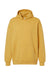 American Apparel RF498 Mens ReFlex Fleece Hooded Sweatshirt Hoodie w/ Pouch Pocket Mustard Flat Front