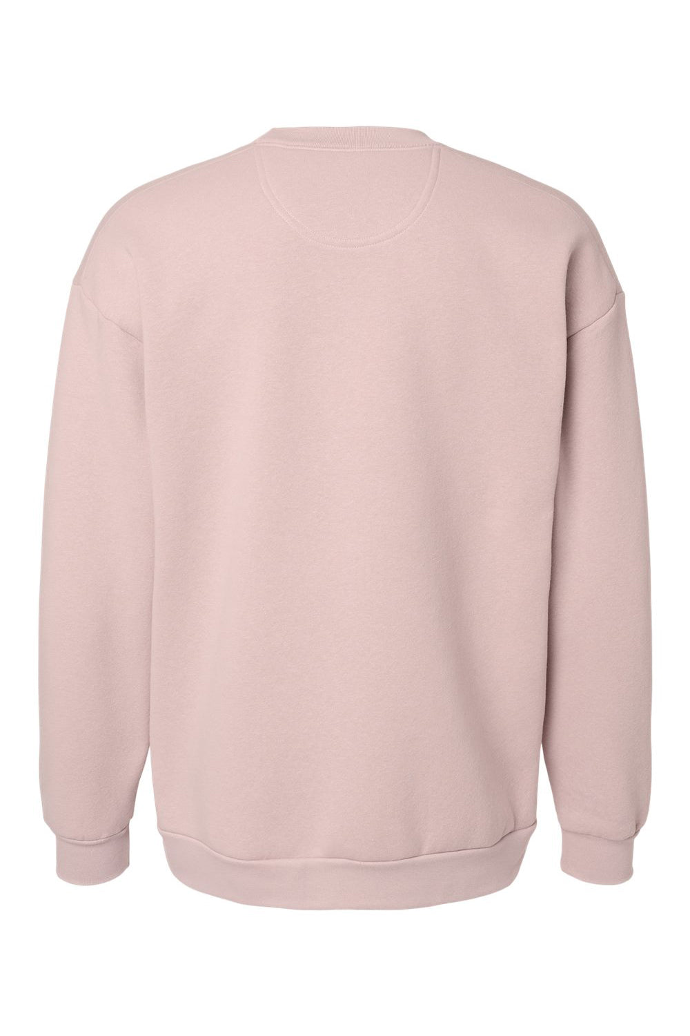American Apparel RF496 Mens ReFlex Fleece Crewneck Sweatshirt Blush Flat Back