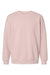 American Apparel RF496 Mens ReFlex Fleece Crewneck Sweatshirt Blush Flat Front