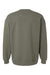 American Apparel RF496 Mens ReFlex Fleece Crewneck Sweatshirt Lieutenant Green Flat Back