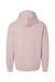 American Apparel RF497 Mens ReFlex Fleece Full Zip Hooded Sweatshirt Hoodie w/ Pockets Blush Pink Flat Back