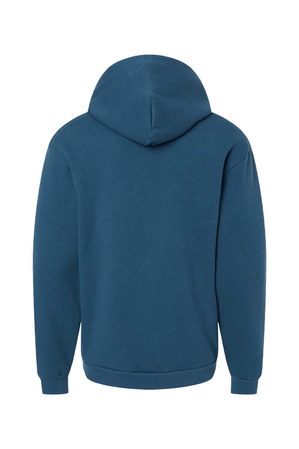 American Apparel RF497 Mens ReFlex Fleece Full Zip Hooded Sweatshirt Hoodie w/ Pockets Sea Blue Flat Back