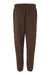 American Apparel RF491 Mens ReFlex Fleece Sweatpants w/ Pockets Brown Flat Back