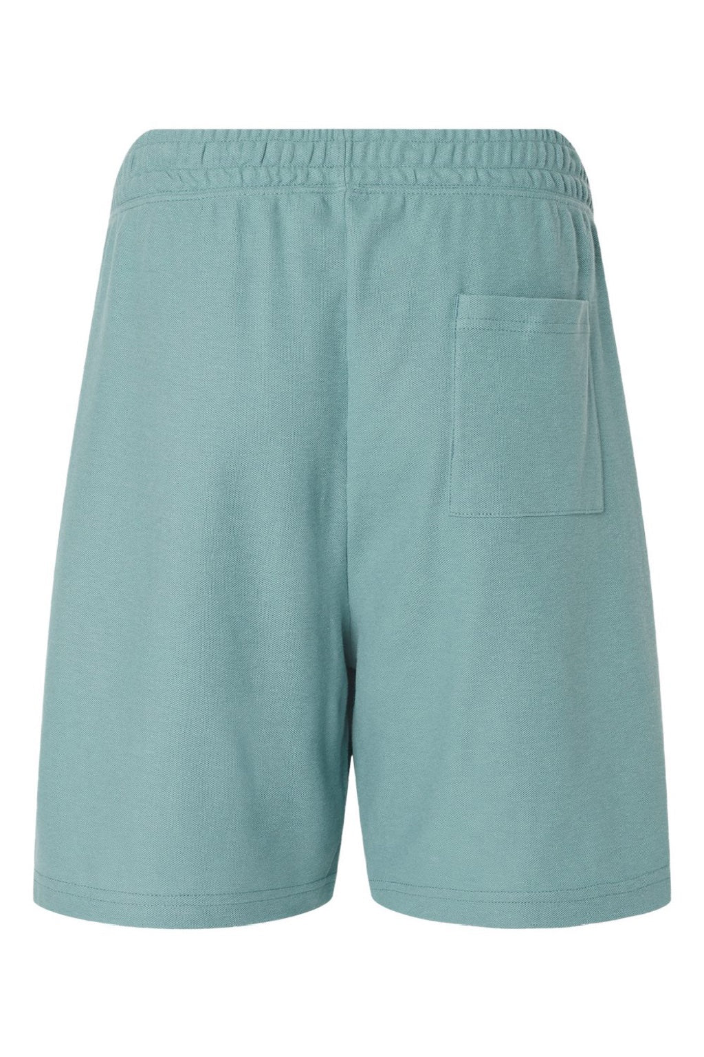 American Apparel 2PQ Mens Gym Shorts w/ Pockets Arctic Green Flat Back