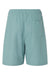 American Apparel 2PQ Mens Gym Shorts w/ Pockets Arctic Green Flat Back