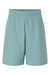 American Apparel 2PQ Mens Gym Shorts w/ Pockets Arctic Green Flat Front