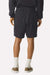 American Apparel 2PQ Mens Gym Shorts w/ Pockets Black Model Back