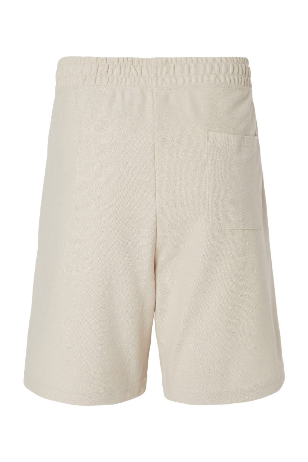 American Apparel 2PQ Mens Gym Shorts w/ Pockets Bone Flat Back