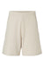 American Apparel 2PQ Mens Gym Shorts w/ Pockets Bone Flat Front