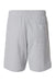 American Apparel 2PQ Mens Gym Shorts w/ Pockets Heather Grey Flat Back