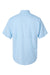 Paragon 700 Mens Hatteras Performance Short Sleeve Button Down Shirt Blue Mist Flat Back