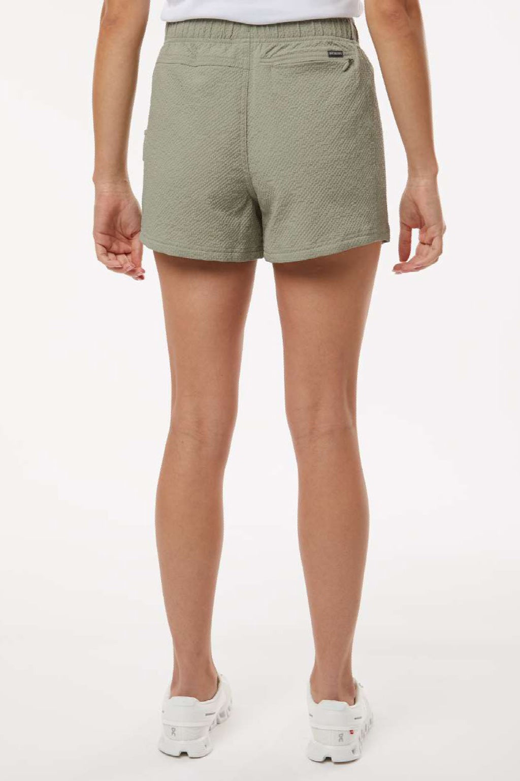 Columbia 211892 Womens Sucker For Summer Shorts w/ Pockets Safari Green Model Back