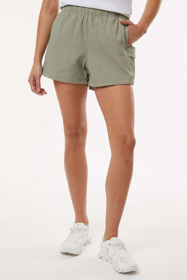 Columbia 211892 Womens Sucker For Summer Shorts w/ Pockets Safari Green Model Front