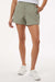 Columbia 211892 Womens Sucker For Summer Shorts w/ Pockets Safari Green Model Front