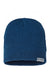 Columbia Hats 168220 Mens Ale Creek Beanie Dark Mountain Blue Flat Front