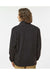 Dri Duck 7356 Mens Timber Mountain Fleece Sweatshirt Black Model Back