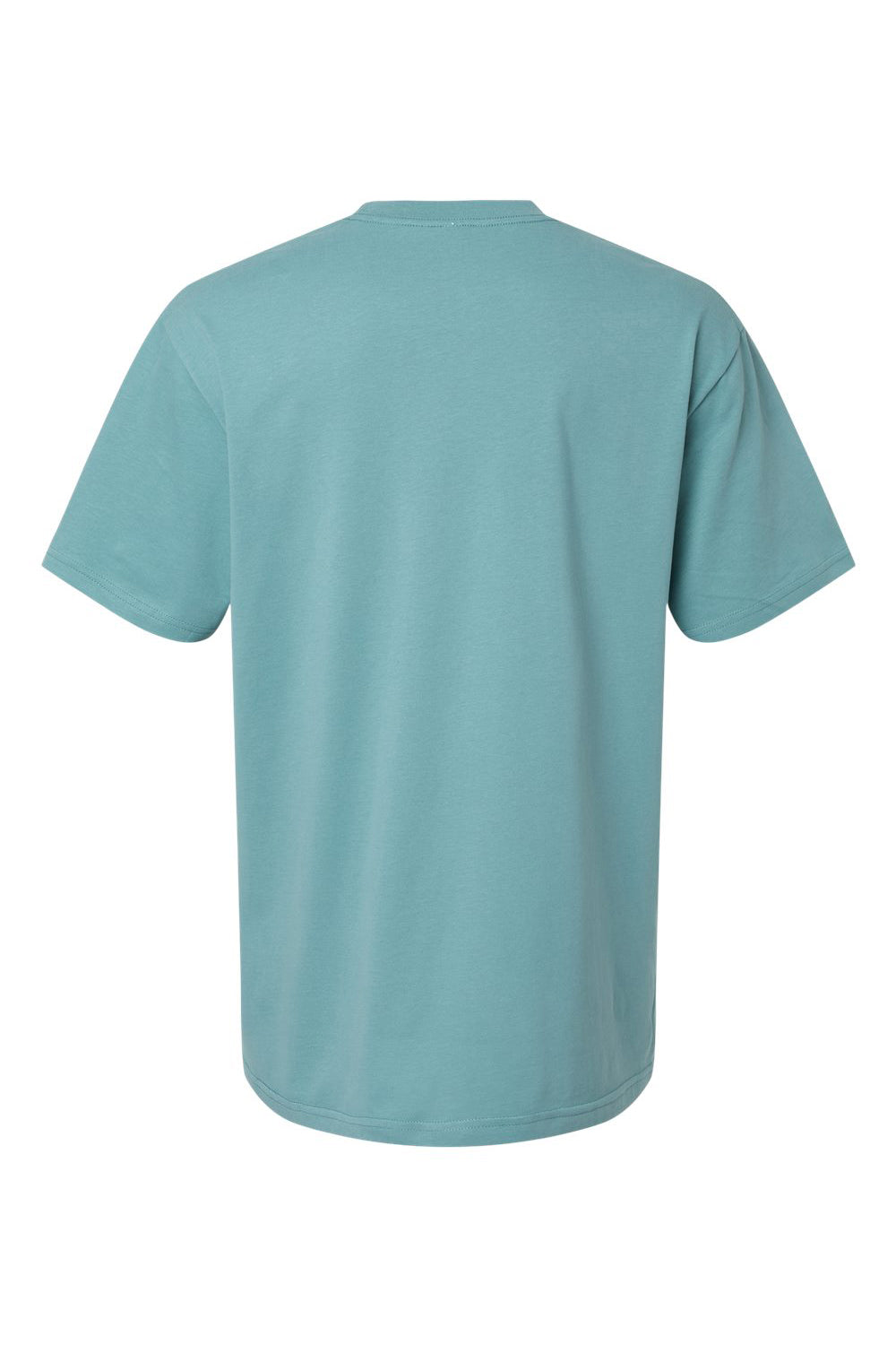 American Apparel 5389 Mens Sueded Cloud Short Sleeve Crewneck T-Shirt Sueded Arctic Flat Back