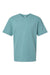 American Apparel 5389 Mens Sueded Cloud Short Sleeve Crewneck T-Shirt Arctic Green Flat Front