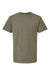 American Apparel 5389 Mens Sueded Cloud Short Sleeve Crewneck T-Shirt Lieutenant Green Flat Front