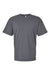 American Apparel 5389 Mens Sueded Cloud Short Sleeve Crewneck T-Shirt Asphalt Grey Flat Front