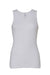 Bella + Canvas BC1080/1080 Womens Tank Top White Flat Front