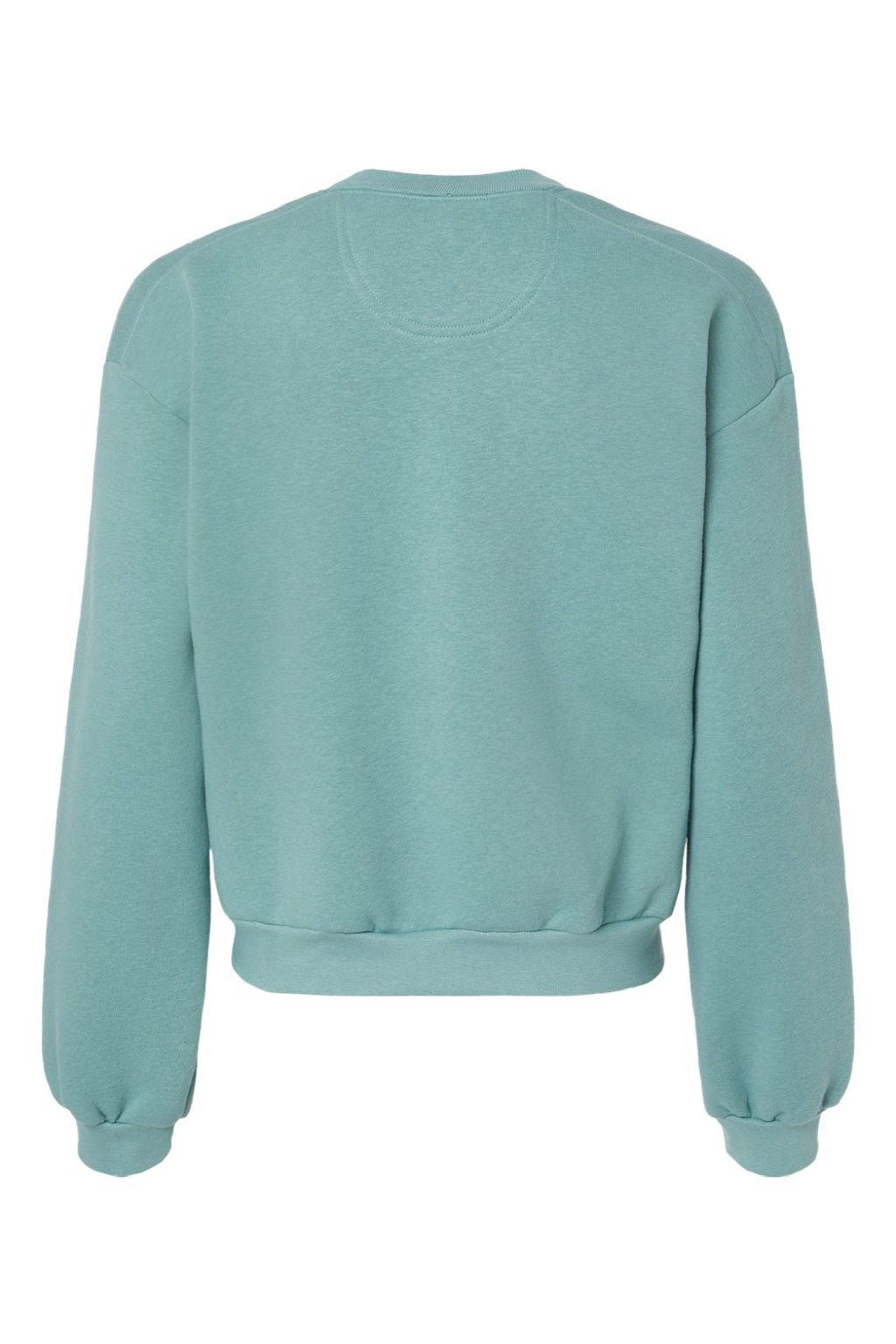 American Apparel RF494 Womens ReFlex Fleece Crewneck Sweatshirt Arctic Green Flat Back