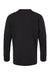 Next Level 3311 Youth Long Sleeve Crewneck T-Shirt Black Flat Back