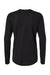 Next Level 3911 Womens Relaxed Long Sleeve Crewneck T-Shirt Black Flat Back