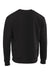 Next Level 9003 Mens Santa Barbara Crewneck Sweatshirt Black Flat Back