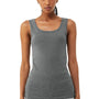 Bella + Canvas Womens Micro Ribbed Tank Top - Heather Deep Grey