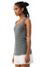 Bella + Canvas 1081 Womens Micro Ribbed Tank Top Heather Deep Grey Model 3Q