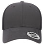 Yupoong Hats Mens Elite Snapback Hat - Charcoal Grey/Black - Coming Soon