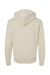 J America 8720 Mens BTB Fleece Hooded Sweatshirt Hoodie w/ Pouch Pocket Oyster Flat Back