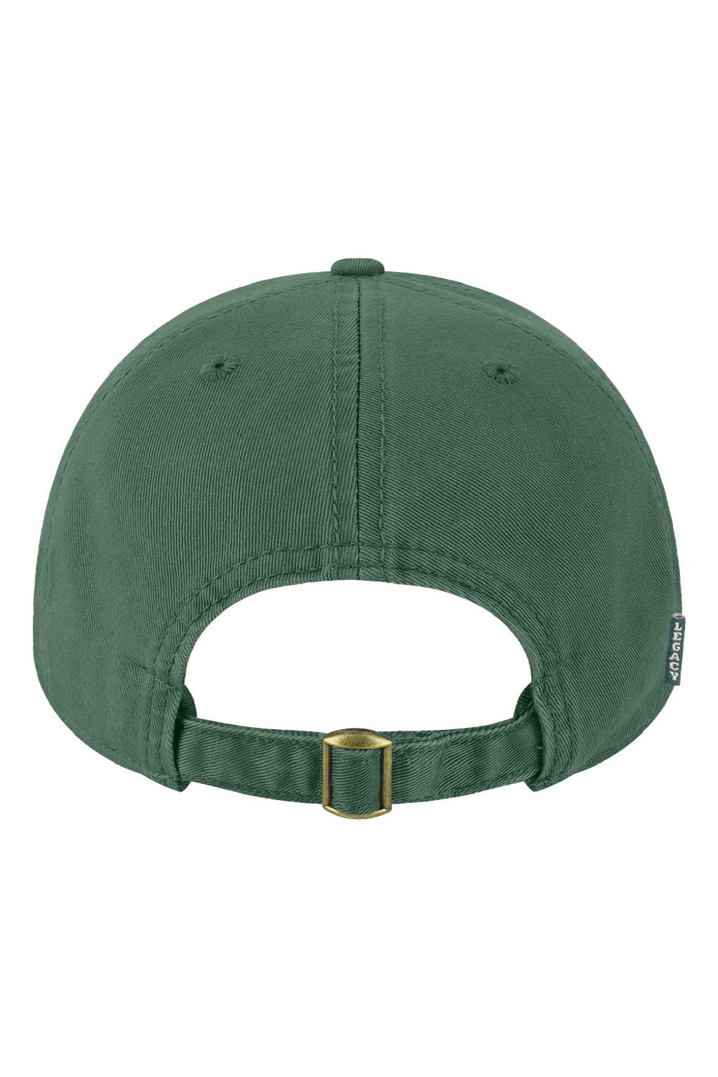 Legacy Hats EZA Mens Relaxed Twill Adjustable Dad Hat Spruce Green Flat Back