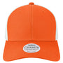 Legacy Mens Mid Pro Snapback Trucker Hat - Orange/White - NEW