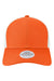 Legacy Hats MPS Mens Mid Pro Snapback Trucker Hat Orange/White Flat Front