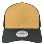 Legacy Mens Mid Pro Snapback Trucker Hat - Wheatfield Gold/Black - NEW