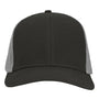 Dri Duck Mens Hudson Flex Snapback Hat - Charcoal Grey/Fog Grey - NEW