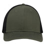 Dri Duck Mens Legion Snapback Hat - Fatigue Green - NEW
