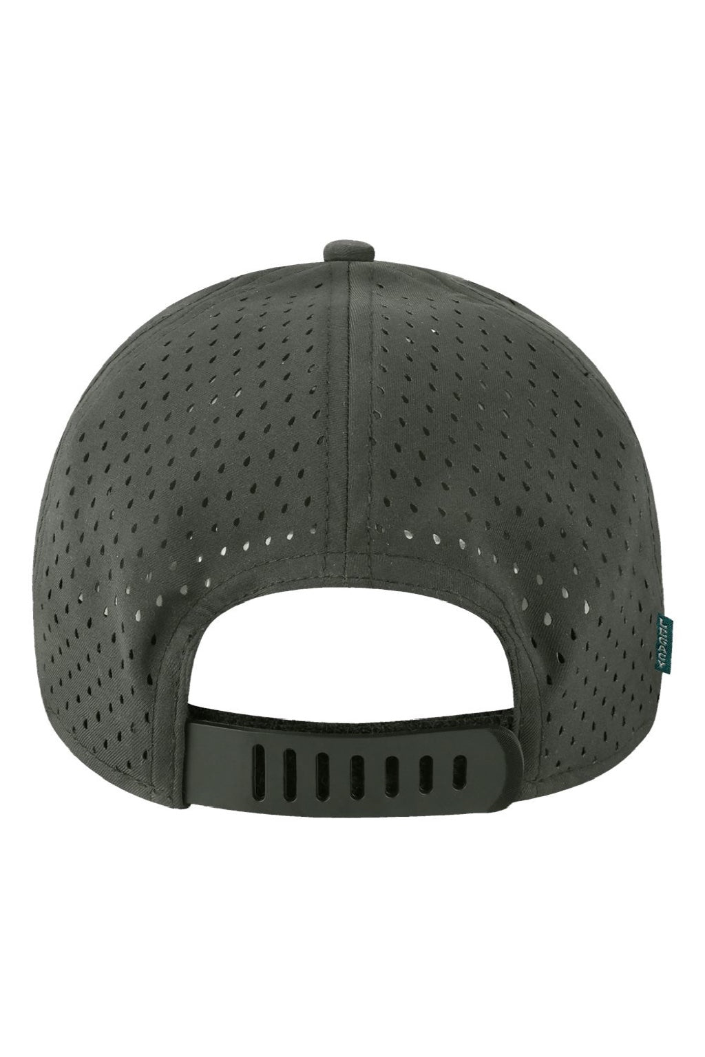 Legacy Hats REMPA Mens Reclaim Mid Pro Moisture Wicking Adjustable Hat Black Flat Back