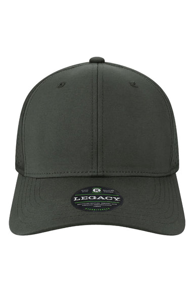 Legacy REMPA Mens Reclaim Mid Pro Adjustable Hat Black Flat Front