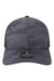 Legacy Hats REMPA Mens Reclaim Mid Pro Moisture Wicking Adjustable Hat Black Camo Flat Front