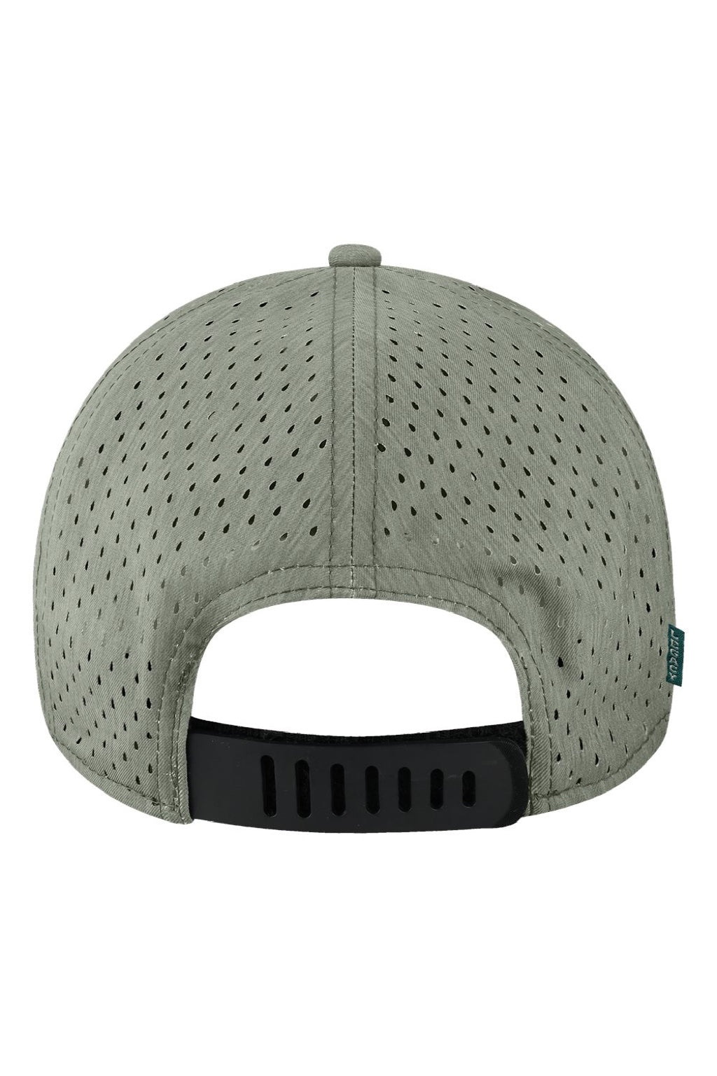 Legacy Hats REMPA Mens Reclaim Mid Pro Moisture Wicking Adjustable Hat Dark Grey Flat Back