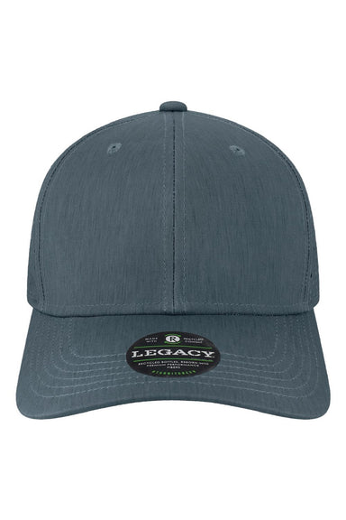 Legacy Hats REMPA Mens Reclaim Mid Pro Moisture Wicking Adjustable Hat Navy Blue Flat Front