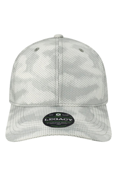 Legacy REMPA Mens Reclaim Mid Pro Adjustable Hat Grey Camo Dots Flat Front