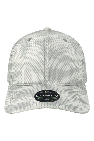 Legacy Hats REMPA Mens Reclaim Mid Pro Moisture Wicking Adjustable Hat Grey Camo Dots Flat Front