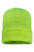 Sportsman Hats SP12FL Mens Fleece Lined Cuffed Beanie Safety Yellow Flat Front
