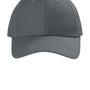 CornerStone Hats Mens Moisture Wicking Canvas Adjustable Hat - Charcoal Grey